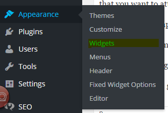 sticky sidebar widget in wordpress