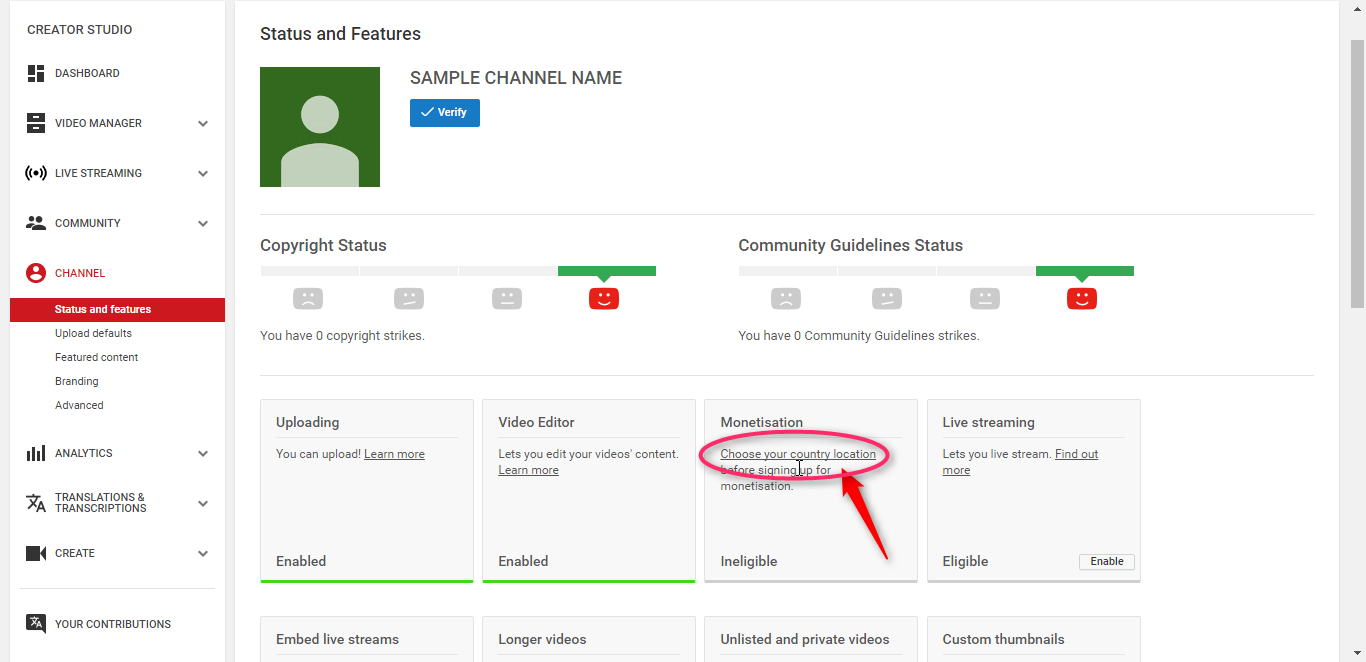 monetize multiple youtube channels with 1 adsense