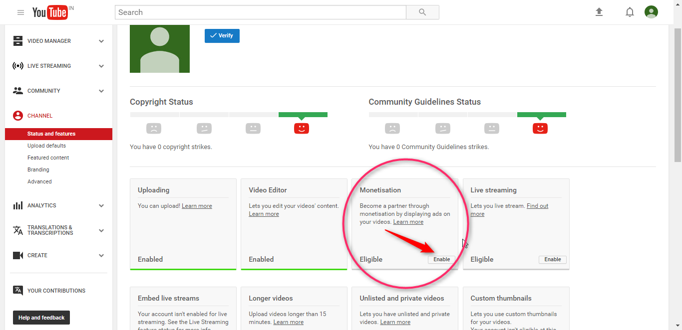 multiple youtube channels under 1 google adsense account